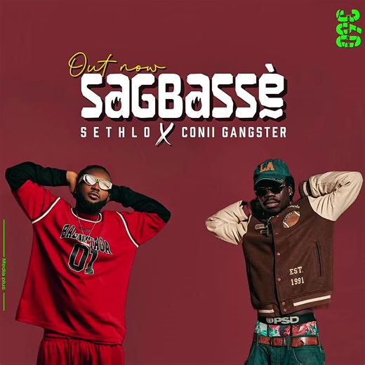 SETLHLO ft CONII GANGSTER - Sagbassè, Nouveau titre