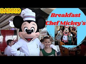 Chef Mickey's Breakfast Experience Contemporary Resort #chefmickeys