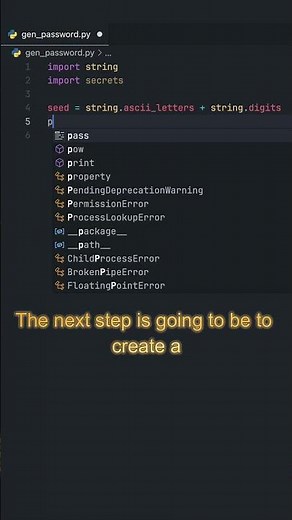 Generate Secure Passwords With Python.