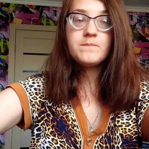 High Myopia Girl With Glasses #glasses #hyperopia #myopia #myopie #strongglasses #thickglasses