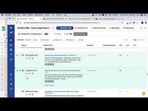 Creating a prospective search on Buzzstream