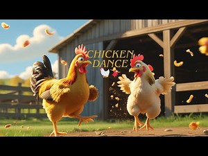 Chicken Dance 🐓💃 | Fun 3D Animated Farm Song for Kids & Family | AK Animation |
