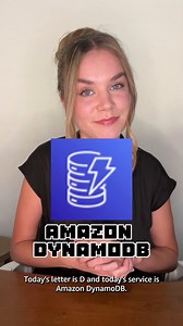 24K views · 92 reactions | D is for Amazon DynamoDB.  Amazon DynamoDB is a fully managed NoSQL database service that provides fast & predictable performance with seamless scalability. With Amazon DynamoDB, you can create tables that store, retrieve & serve any level of request traffic. Learn more.  https://go.aws/3EjLNaW | Amazon Web Services | Facebook