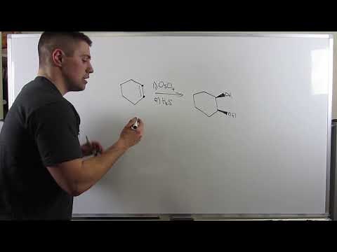 Forming Vicinal Diols with Osmium Tetroxide