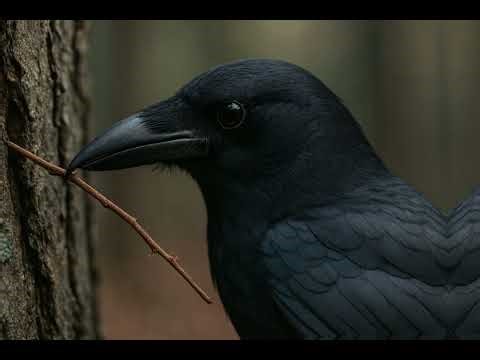 Crow “Funerals,” Tools, and Tricks Inside a Corvid Mind