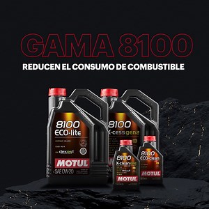 57K views · 8 comments | ☑️Nuestra gama 8100 son lubricantes 100% sintéticos Ester Core, desarrollados para brindar la máxima protección a tu motor, ayudándote a ahorrar combustible y recorrer más kilómetros. Escribinos y cotizá el correcto para tu vehículo. #EspecialistasEnLubricantes #MotulGT | Motul Guatemala | Facebook