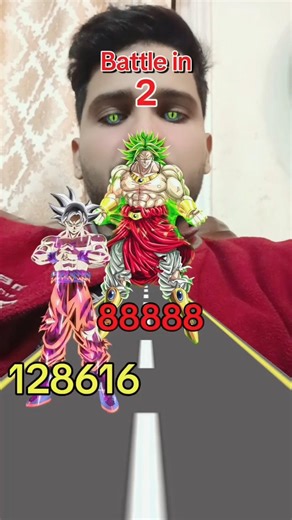 Goku vs broly 🤯 #dragonballsuper #shortsfeed #goku #dragonball #broly