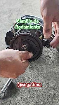 HOW TO REMOVE OR REPLACE THE A/C COMPRESSOR BEARING 💥🔩🦾 #automobile #mechanic