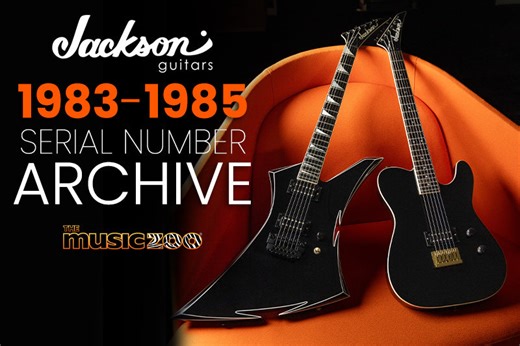 Jackson Guitars Serial Number Archive: 1983-1985 at The Music Zoo