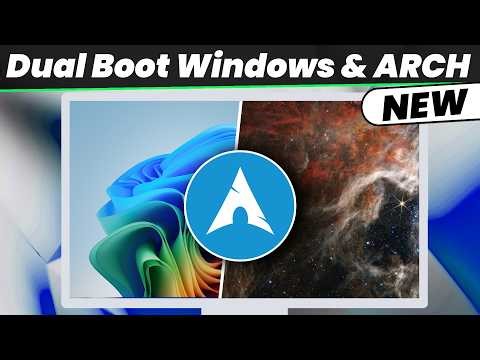 How to Dual Boot Arch Linux and Windows 11 : The Easy 2026 Guide (Arch Install)