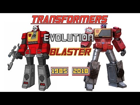 BLASTER: Evolution in Cartoons and Video Games (1985-2018) | Transformers