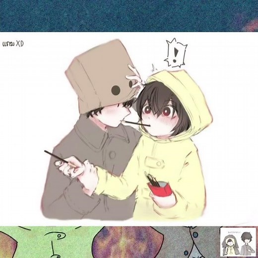 little nightmares 2 mono x six short comic