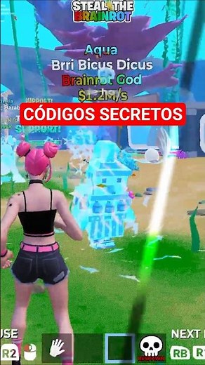 New Secret Codes in Steal A Brainrot! #stealabrainrot #fortnite