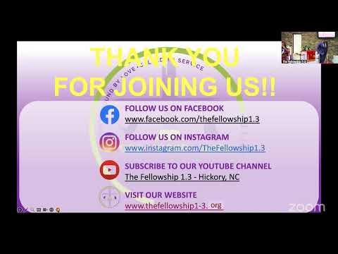 3rd Saturday Service (2/21/26) w/Minister Joseph Ikard as speaker.