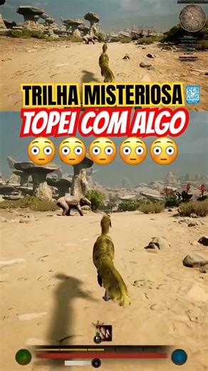 Following a mysterious trail in Path of Titans #pathoftitansbrasil #gameplaypathoftitans #pathoft...