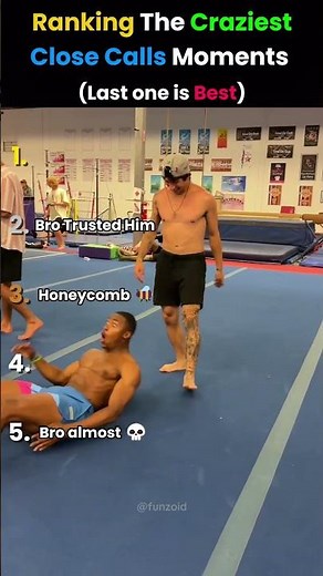 Ranking The Craziest Close Calls Moments 😭 #shorts