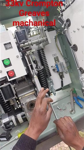 33kv Crompton Greaves machanical repair #electrical s