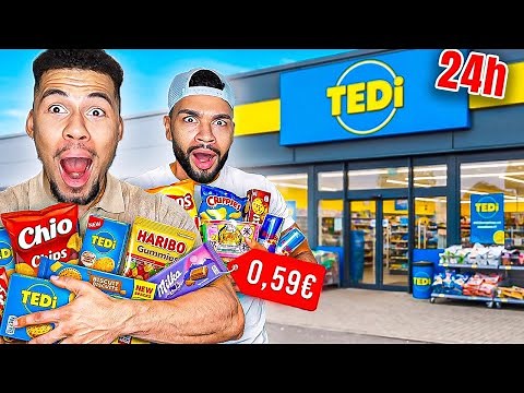 SURVIVING ONLY FROM THE CHEAP STORE TEDI FOR 1 DAY