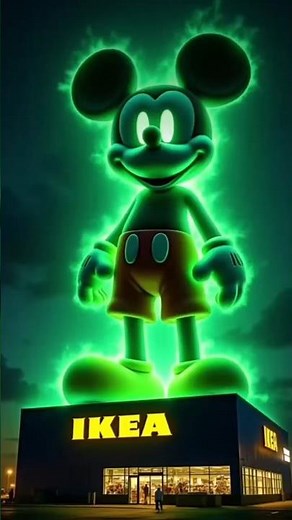100 Mickey mouse at IKEA