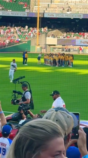 Andruw Jones Hall of Fame Victory Lap at Truist Park! 🏎️⚾