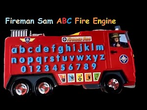 Fireman Sam ABC Phonics Activity Fire Truck