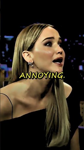😂Jennifer Lawrence interview made me Laugh 😂 #jenniferlawrence