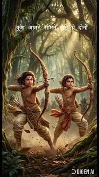 lav kush vs Ram, Sita Ram,Ramayan ,#mythologystories #facts #shortvideo #hindumythology