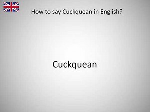 How to say Cuckquean in English?