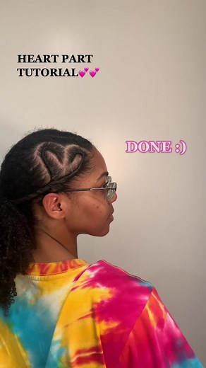 Heart Part Tutorial: Step-by-Step Natural Hair Guide