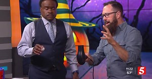 Jason Lindsey shows us spooky science experiments!