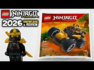 Cole's Car Polybag 2026 Showcase & Review! Ninjago Legacy Set 71861