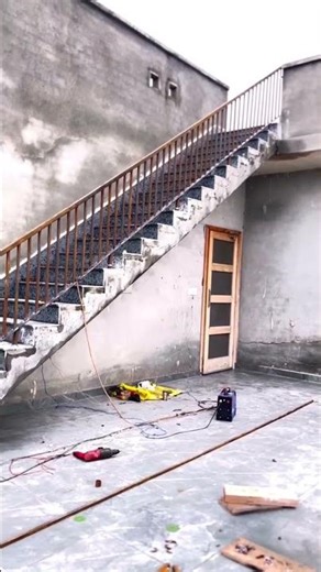 CNC Laser Railing Fitting Process | Professional Welder Skills 💯 #fitting #welder #cnc #ironman