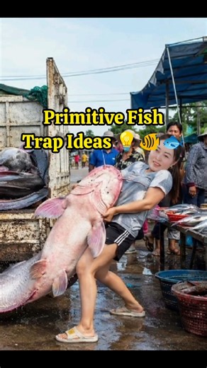 How to make a fish trap | Fishing trap video 🐠🐟 #shorts #fishingtrap #outdoors