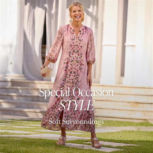 From spring weddings to special engagements, new occasion styles bring exceptional designs and distinctive details to every moment—now at Soft Surroundings. | Soft Surroundings