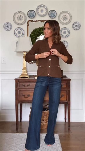 59K views · 1.3K reactions | Ok, Walmart, now you’re just showing off  these new arrivals are some of the best I’ve ever seen, and I’ve seen a lot  comment SHOP and I’ll message links to shop. Sizing info is below! . . . Xs in sweater 4 in wide leg dark wash jeans Xs in plaid coats 4 in stovepipe jeans 4 in wide leg jeans https://liketk.it/5sVxr #fallfashion #fallstyle #falloutfits #falloutfitidea #falloutfitinspiration | Laura Godfrey - Home & Style | Facebook
