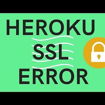 Learn to Code | Heroku SSL Connect Error | How to fix SSL bug