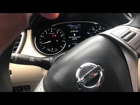 Nissan Rogue – How to turn on highbeam