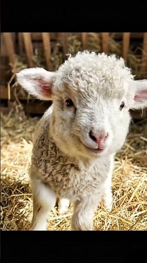 Babydoll sheep are pure joy! 🤍 #funnyanimals #babydollsheep