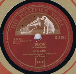 Perry Como / Eddie Fisher - Wanted / A Girl, A Girl