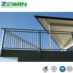 [Hot Item] Aluminum Balcony Baluster Top Mounted Balustrade Aluminium Railing
