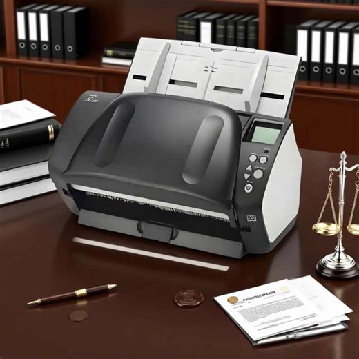 Fujitsu Professional Office High-Speed Document Scanner Fi-7160 High-Definition Double-Sided Color Scanning Automatic Continuous