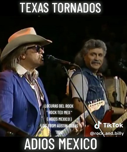 TEXAS TORNADOS ADIOS MEXICO '1990'
