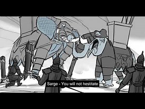 The Legend of Tembo - The Morning before the Battle - Storyboard Animatic