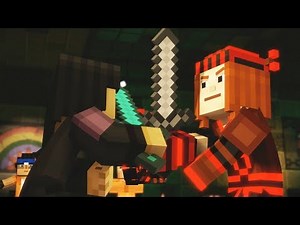 Minecraft Story Mode Season 2 Episode 3 Jack/Petra Fight