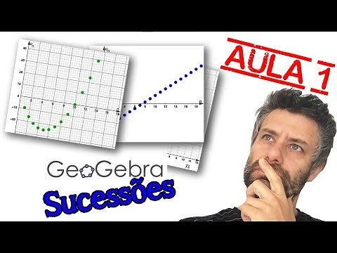 Tutorial GeoGebra ➖ Sucessões ➖ aula 1 🔝