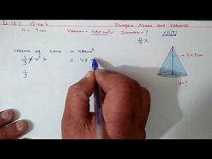 Chapter:13 Exercise:13.7 Q.4 Surface Areas and Volumes | Ncert Maths Class 9 | Cbse