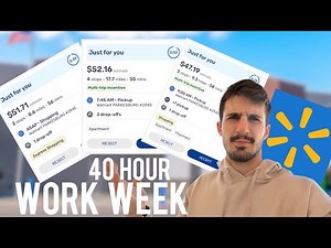 40 Hour Walmart Spark Delivery Work Week | How Much Did We Make ?