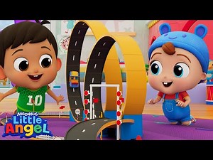 Baby John Goes to School – First Day Fun + More Songs! | Little Angel Kids Songs & Nursery Rhymes