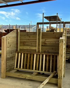 Wooden Log Store 4ft, Firewood Storage Width 1460mm X Height 1260mm X Depth 880mm - Etsy UK