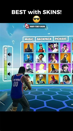 THE BEST MAP with SKINS in Fortnite #foryou #fortnite #1v1